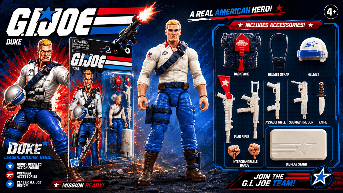 GI Joe Classified Duke 250 Anniversary