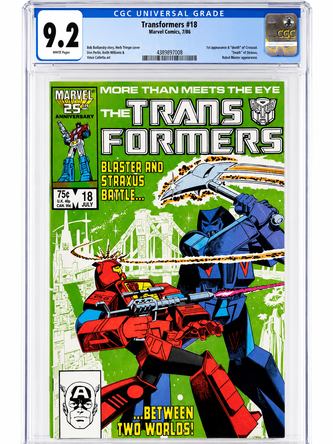 Transformers #18 Comic Book