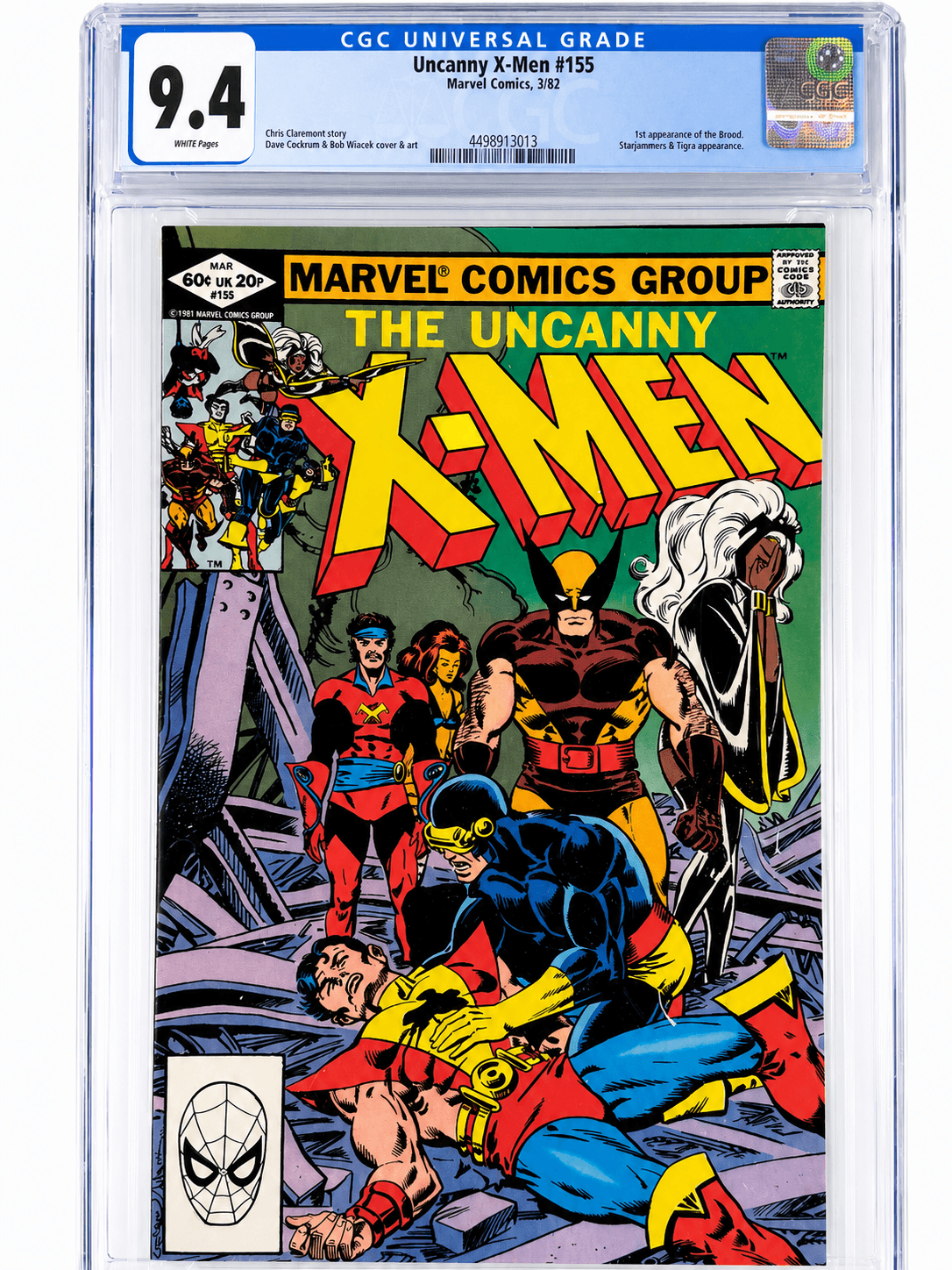 Uncanny X-Men #155 Comic Book